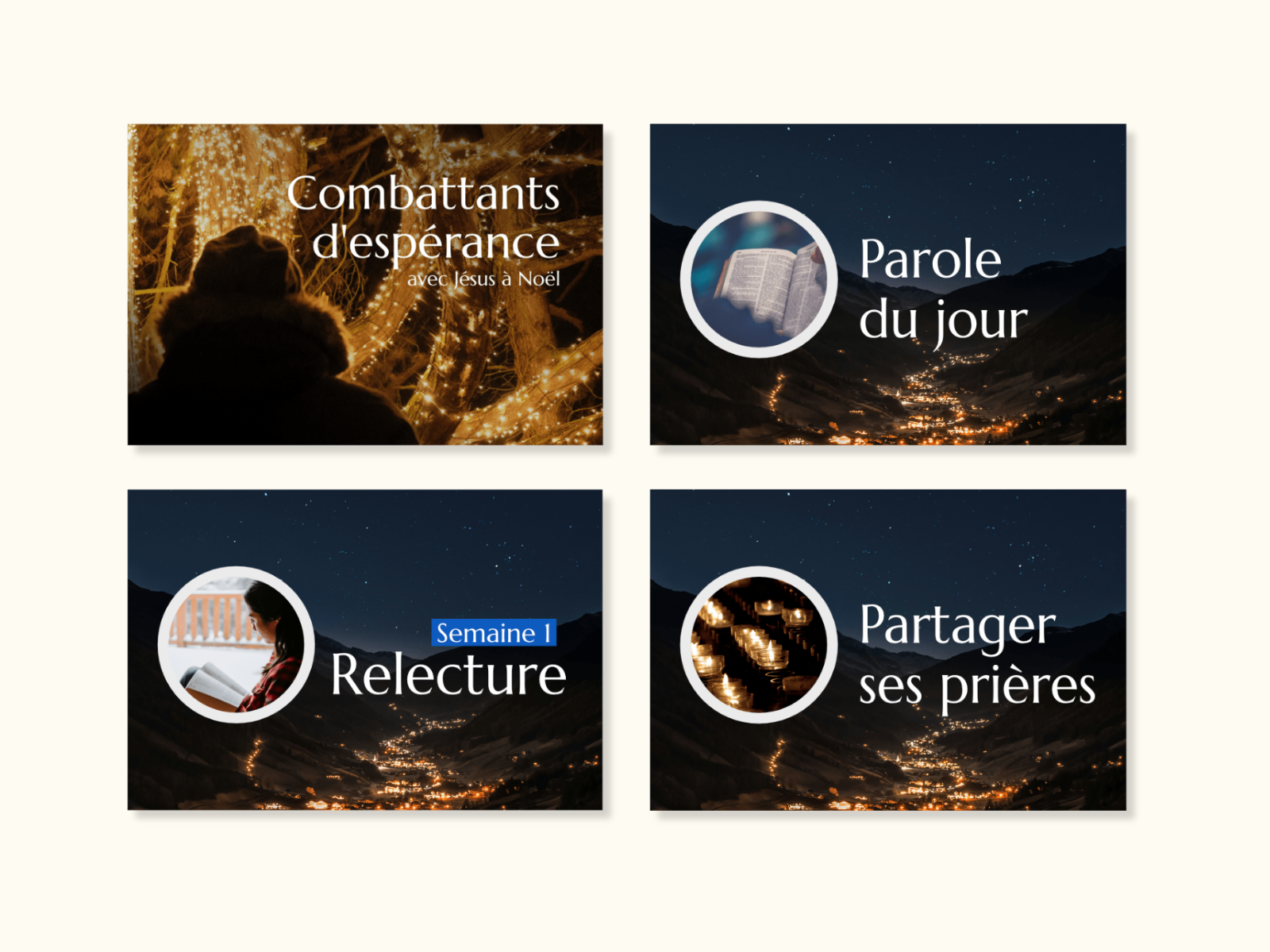 Vignettes parcours Prie en Chemin
